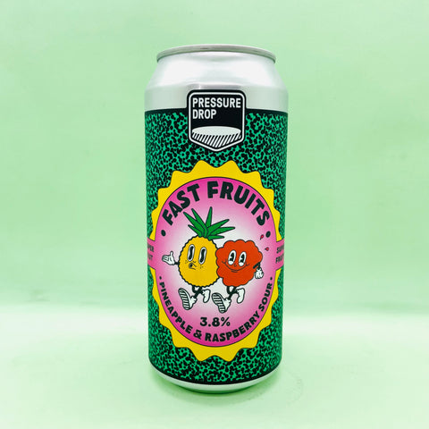 Pressure Drop Brewing. Fast Fruits [Raspberry & Pineapple Sour] - Alpha Bottle Shop & Tap