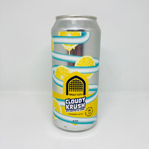 Vault City Brewing. Cloudy Krush [Dry-Hopped AF Sour] - Alpha Bottle Shop & Tap