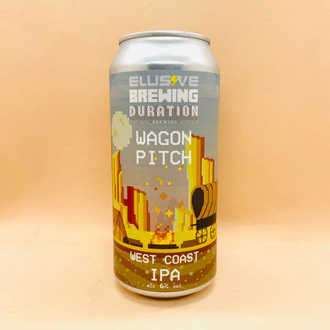 Elusive Brewing. Wagon Pitch [West Coast IPA] - Alpha Bottle Shop & Tap