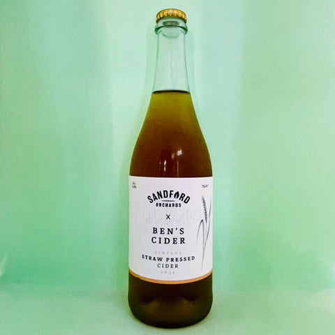 Straw Pressed Cider 2024 (x Ben's Cider)  [Cider]