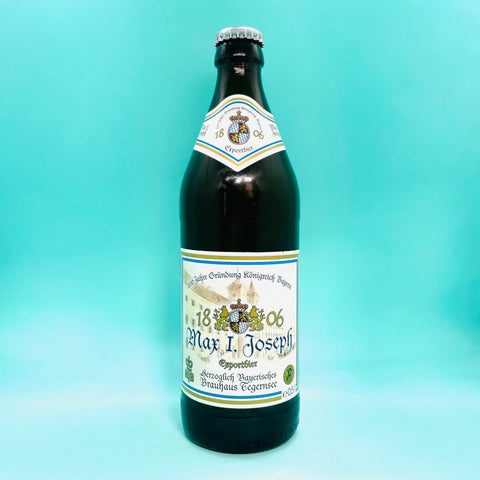 Herzoglich Bayerisches Brauhaus Tegernsee. Tegernsee 1806 Max Joseph [Lager] - Alpha Bottle Shop & Tap